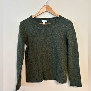 J. Crew Olive Knit Sweater